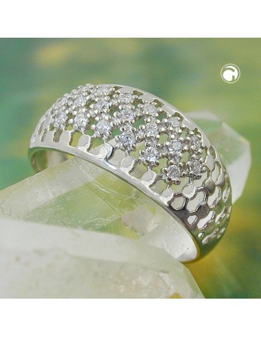 Ring With Zirconias Silver 925