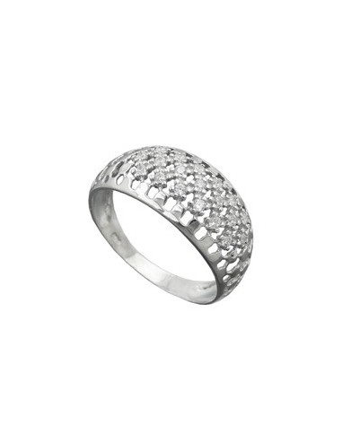 Ring With Zirconias Silver 925