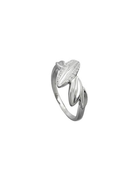 Ring With Zirconias Silver 925