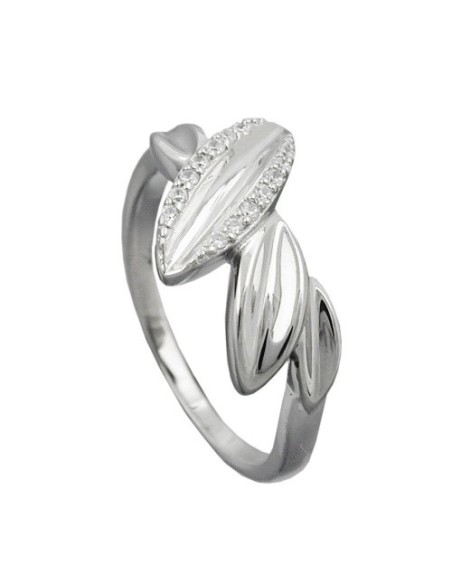 Ring With Zirconias Silver 925