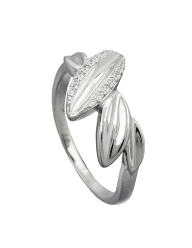 Ring With Zirconias Silver 925