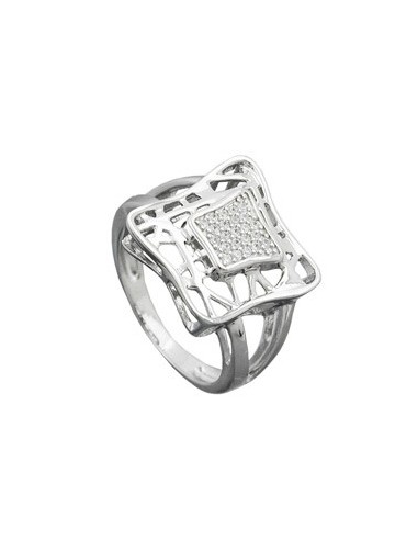 Ring With Zirconias Silver 925