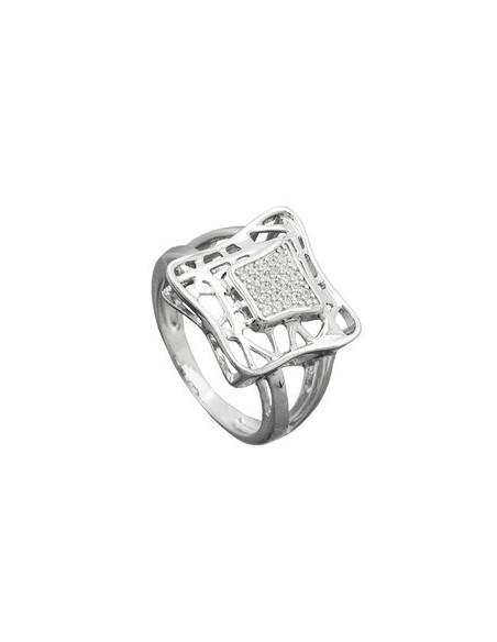 Ring With Zirconias Silver 925