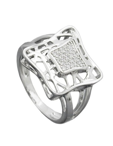Ring With Zirconias Silver 925