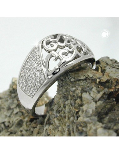 Ring With Zirconias Silver 925