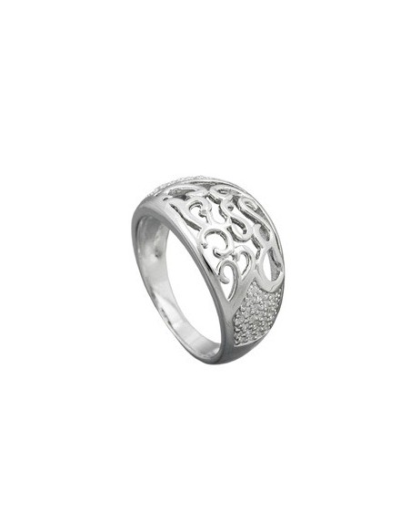 Ring With Zirconias Silver 925