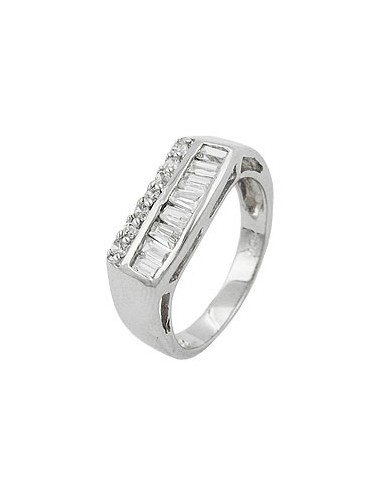 Ring Zirconia Crystals Silver 925