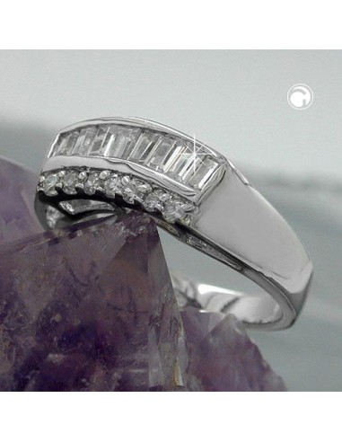 Ring Zirconia Crystals Silver 925