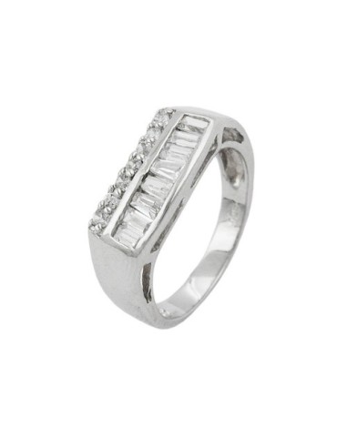 Ring Zirconia Crystals Silver 925