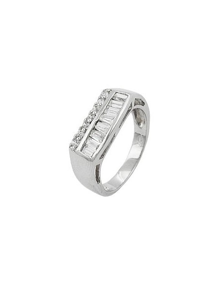 Ring Zirconia Crystals Silver 925