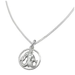 Set Stjärntecken Aquarius + Kedja Silver 925