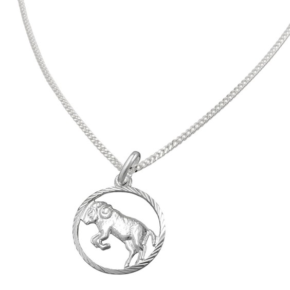 Set Stjärntecken Aries + Kedja Silver 925