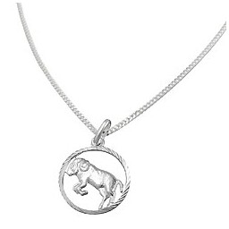 Set Stjärntecken Aries + Kedja Silver 925