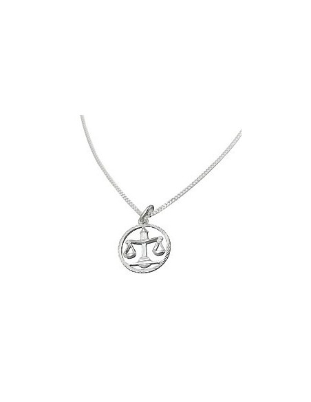 Set Stjärntecken Libra + Kedja Silver 925