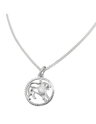 Set Stjärntecken Lion + Kedja Silver 925