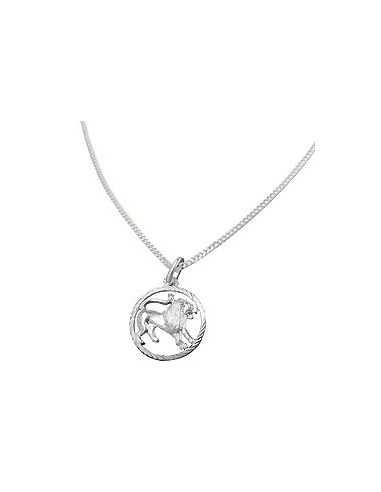 Set Stjärntecken Lion + Kedja Silver 925