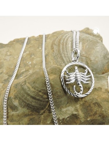 Set Stjärntecken Scorpio + Kedja Silver 925