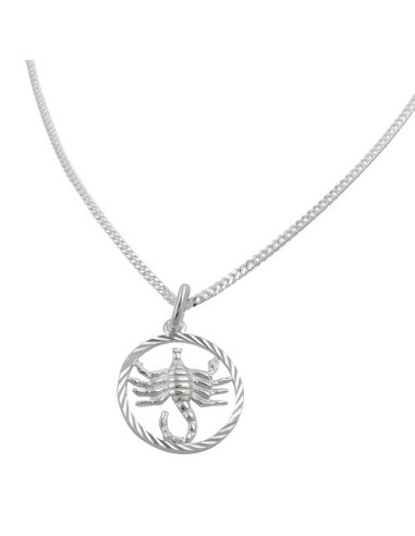 Set Stjärntecken Scorpio + Kedja Silver 925
