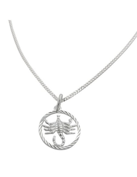 Set Stjärntecken Scorpio + Kedja Silver 925