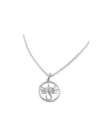 Set Stjärntecken Scorpio + Kedja Silver 925