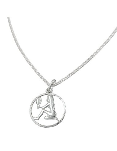 Set Stjärntecken Virgo + Kedja Silver 925
