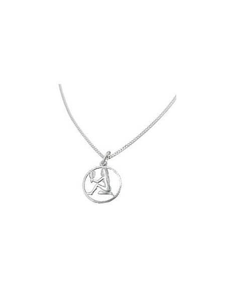 Set Stjärntecken Virgo + Kedja Silver 925