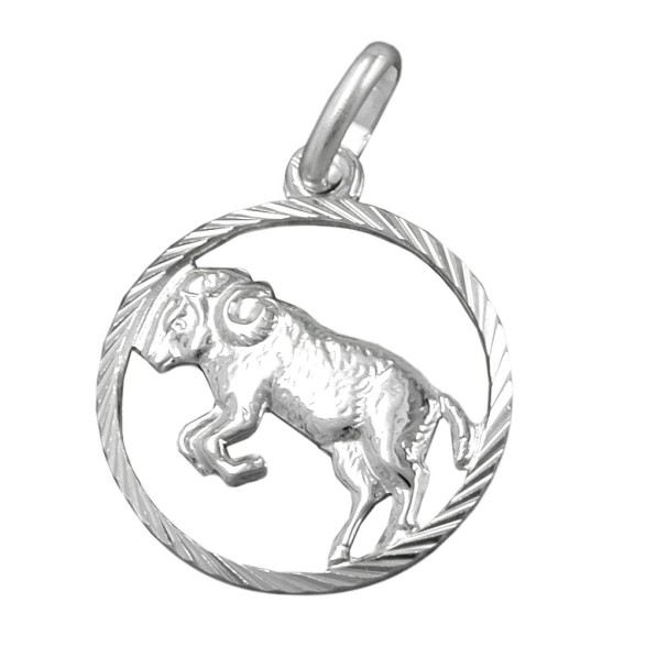 Stjärntecken Hängsmycke Aries Silver 925
