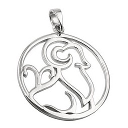 Stjärntecken Hängsmycke Aries Silver 925