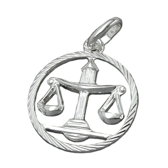 Stjärntecken Hängsmycke Libra Silver 925