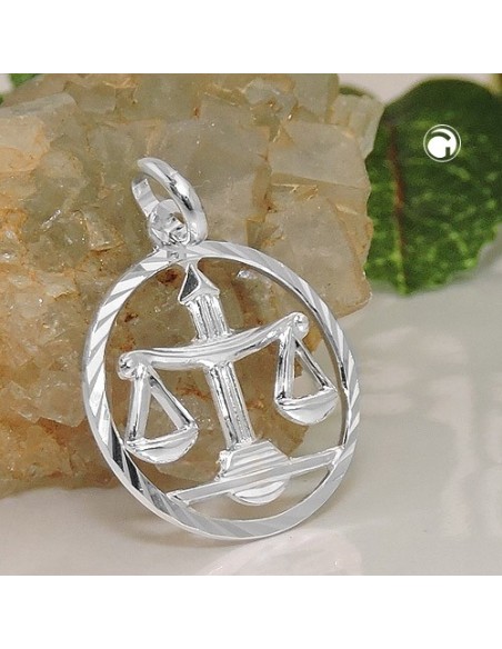 Stjärntecken Hängsmycke Libra Silver 925