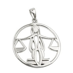 Stjärntecken Hängsmycke Libra Silver 925