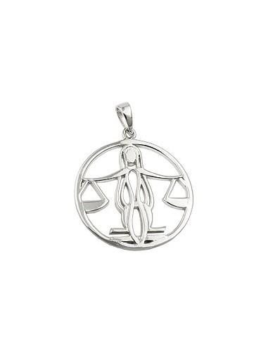 Stjärntecken Hängsmycke Libra Silver 925