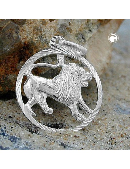 Stjärntecken Hängsmycke Lion Silver 925
