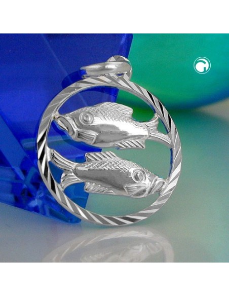 Stjärntecken Hängsmycke Pisces Silver 925