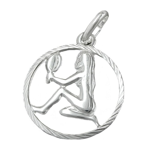 Stjärntecken Sign Hängsmycke Virgo Silver 925
