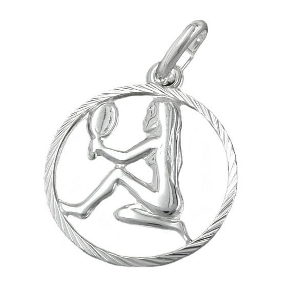 Stjärntecken Sign Hängsmycke Virgo Silver 925