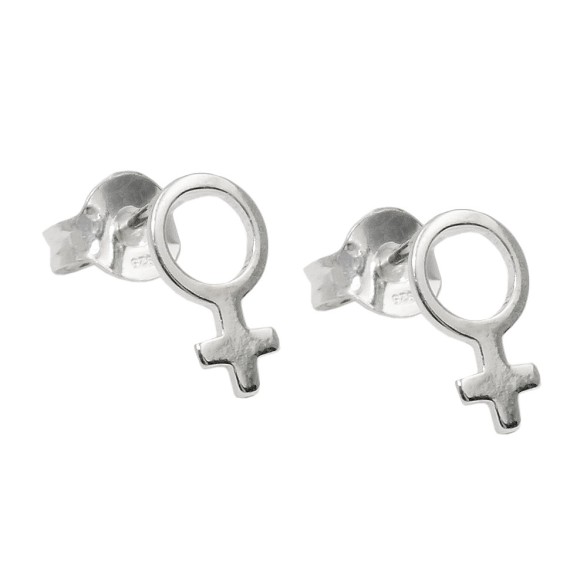 Stud Örhänge Female Silver 925