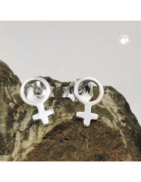 Stud Örhänge Female Silver 925