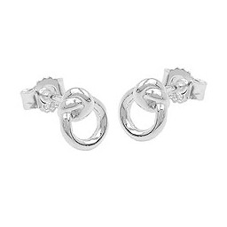 Stud Örhänge Small Circle Silver 925