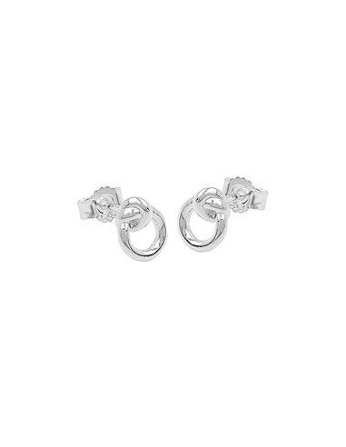 Stud Örhänge Small Circle Silver 925