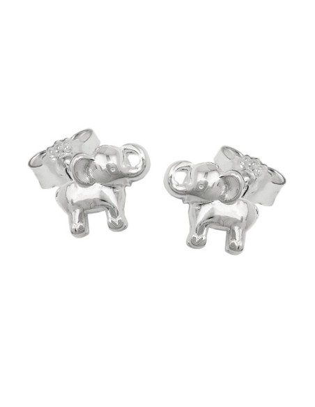Stud Örhänge Small Elephant Silver 925