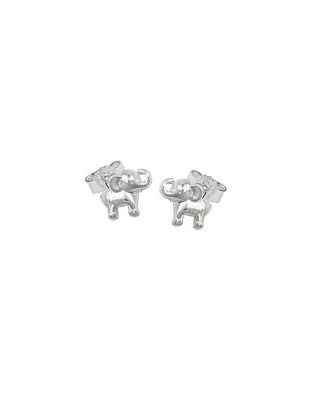 Stud Örhänge Small Elephant Silver 925