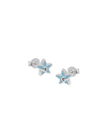 Stud Örhänge Star Zirconia Silver 925