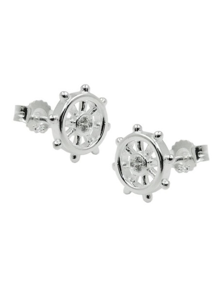 Stud Örhänge Steering Wheel Silver 925