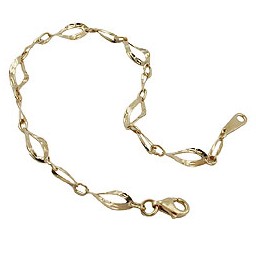 bracelet fantasy chain 9k gold