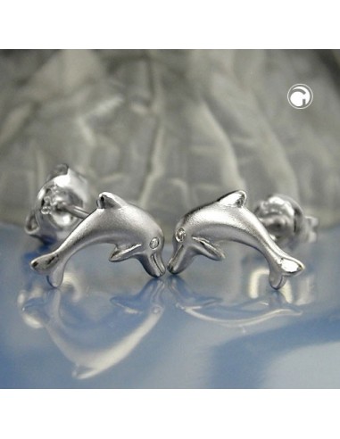 Stud Örhängen Dolphins Silver 925