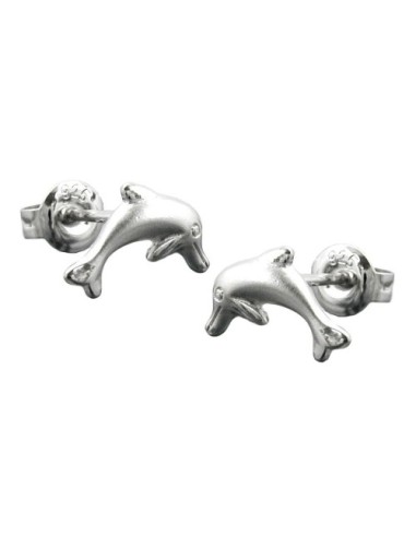Stud Örhängen Dolphins Silver 925
