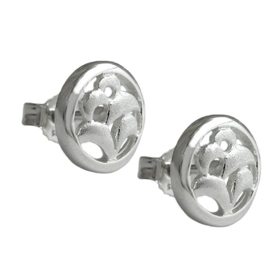 Stud Örhängen Fantasy Flower Silver 925