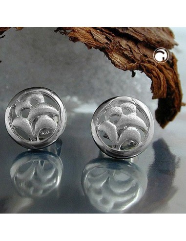 Stud Örhängen Fantasy Flower Silver 925
