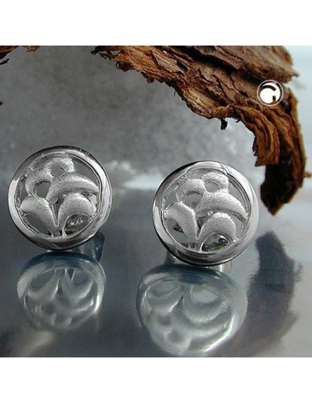 Stud Örhängen Fantasy Flower Silver 925